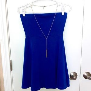 💙Express Strapless Dress!💙